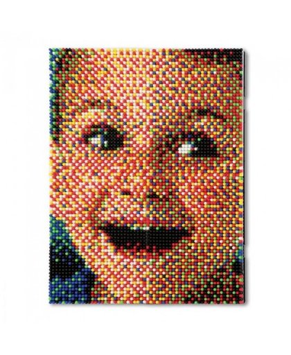 Quercetti Pixel foto klein 33 x 25 cm 6400 delig