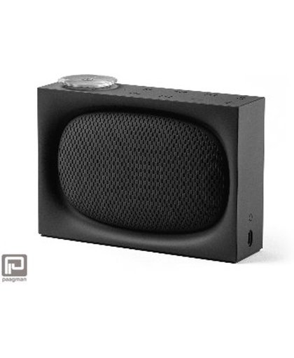 Lexon Ona radio + bluetooth speaker zwart