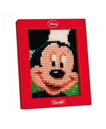 Quercetti mini pixel art Mickey Mouse 21 x 17 cm 1200 delig