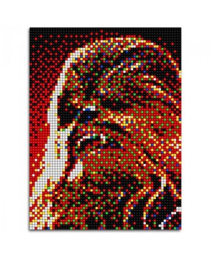Quercetti Star Wars pixel foto Chewbacca 5600 delig