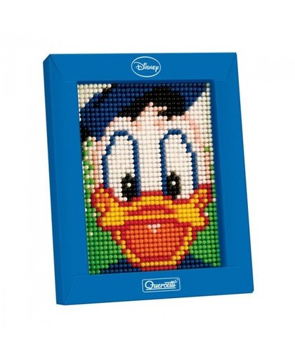 Quercetti mini pixel art Donald Duck 21 x 17 cm 1200 delig