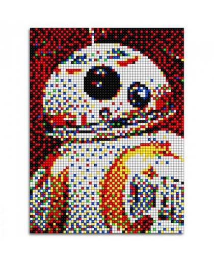 Quercetti Star Wars pixel foto BB8 5800 delig