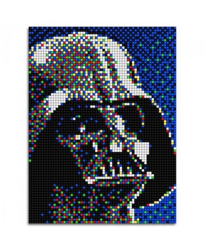 Quercetti Star Wars pixel foto Darth Vader 5600 delig