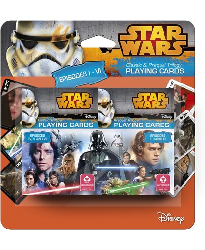 Star Wars Star Wars Episode 1-6 - Speelkaarten