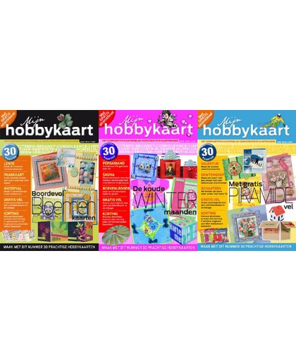 3x verschillende Mijn Hobbykaart Magazines