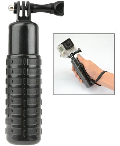 Bobber Floating Hand Grip Handheld Mount met Wrist Strap + schroeven voor GoPro Hero 4 / 3+ / 3 / 2 / 1(zwart)