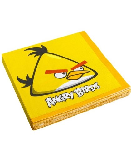 Angry Birds Servetten 33 X 33 cm 20 Stuks