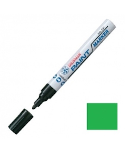 Snowman CP - paint marker - groen