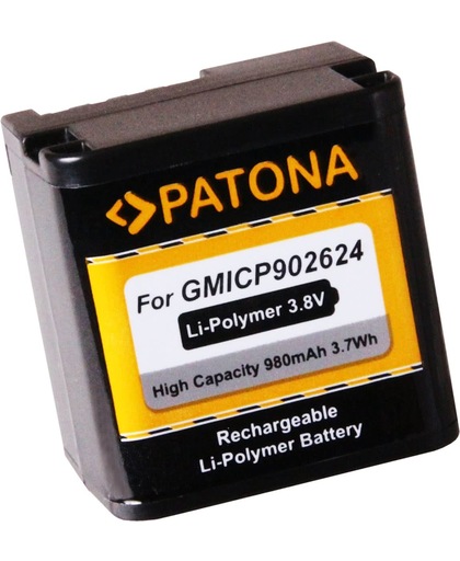 PATONA Battery f. Garmin VIRB X XE I/CP9/26/24-2 GMICP902624 361-00080-00