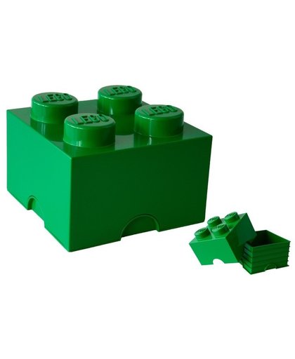 LEGO Storage Brick 4 (6L) Groen