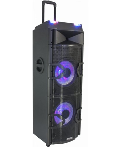 Ibiza Sound STANDUP-PRODJ Actief geluidsysteem met dj media player 2 x 12