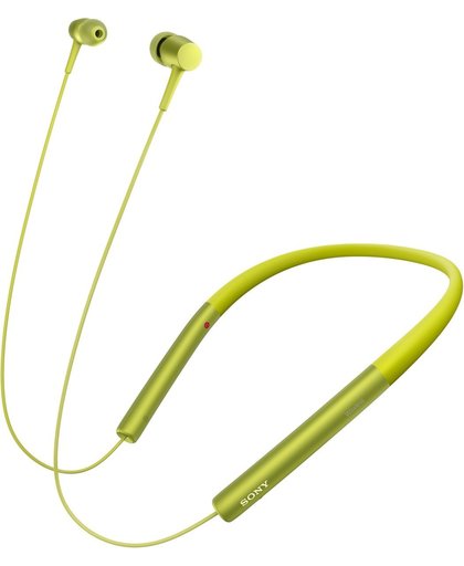 Sony h.ear MDR-EX750BT - Draadloze Hi-Res audio in-ear oordopjes - Geel