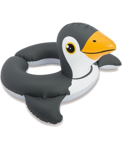 Intex Zwemband Pinguïn Zwart/wit 64 Cm