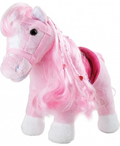 Small Foot Knuffel pony Rosa 38 x 17 x 30 cm roze