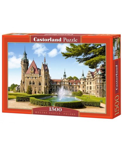 Castorland legpuzzel Moszna Castle, Poland 1500 stukjes