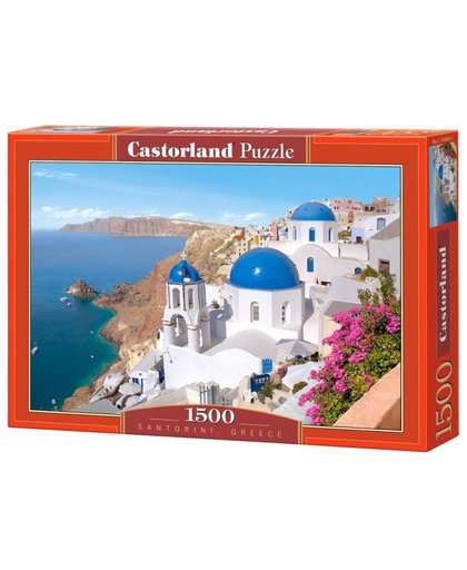 Castorland legpuzzel Santorini, Greece 1500 stukjes