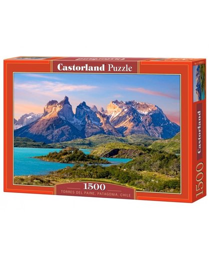 Castorland legpuzzel Torres del Paine, Patagonia 1500 stukjes
