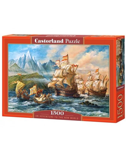 Castorland legpuzzel An Adventure to the New World 1500 stukjes