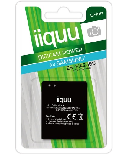 iiquu DSS014 Lithium-Ion 1450mAh 3.7V oplaadbare batterij/accu