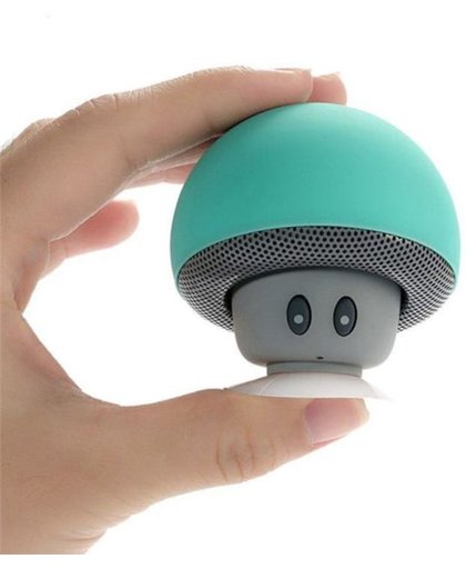 Waterdichte Bluetooth Mushroom Speaker met zuignap -Combi Pack 2 Stuks-