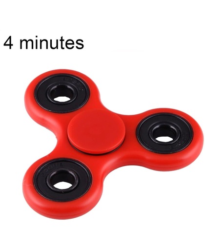 Fidget Spinner Toy Stress rooducer Anti-Anxiety Toy voor Children en Adults,  4 Minutes Rotation Time, Hybrid Ceramic Bearing + POM materiaal(rood)