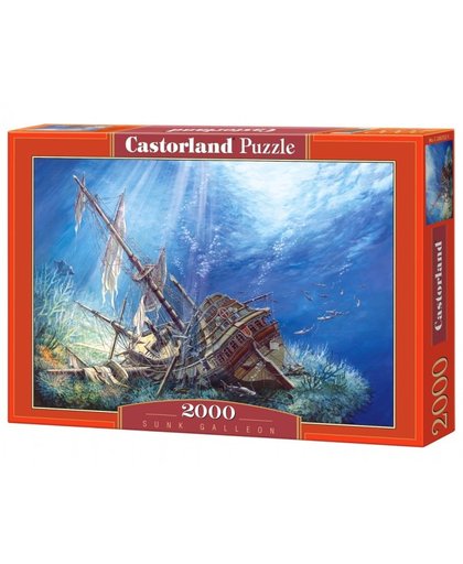 Castorland legpuzzel Sunk Galleon 2000 stukjes
