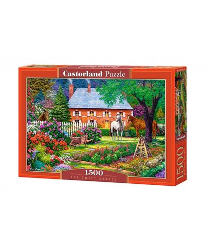 Castorland legpuzzel The Sweet Garden 1500 stukjes