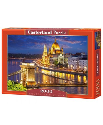 Castorland legpuzzel Budapest View at Dusk 2000 stukjes