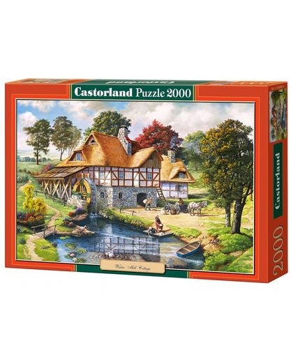 Castorland legpuzzel Water Mill Cottage 2000 stukjes