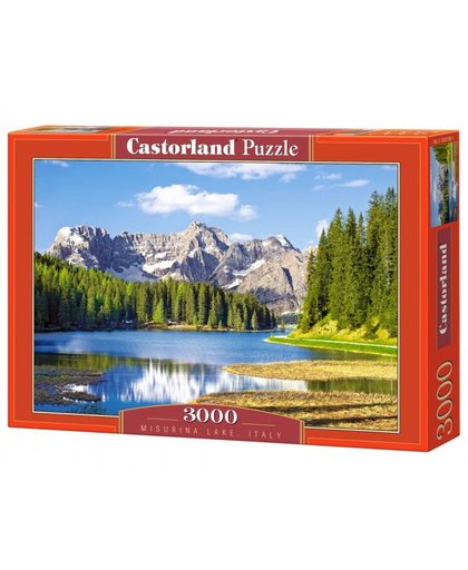 Castorland legpuzzel Misurina Lake, Italy 3000 stukjes