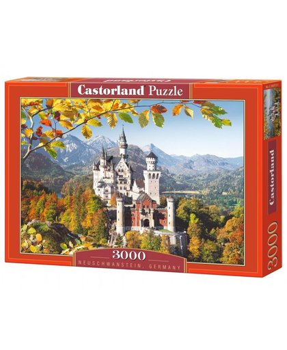 Castorland legpuzzel Neuschwanstein, Germany 3000 stukjes