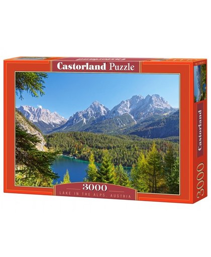 Castorland legpuzzel Lake in the Alps, Austria 3000 stukjes