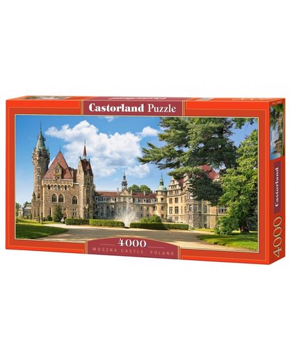 Castorland legpuzzel Moszna Castle, Poland 4000 stukjes