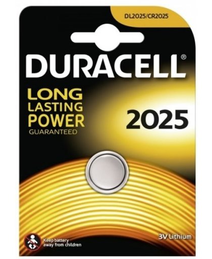 Duracell knoopcel DL2025 3V Lithium batterij - 10 stuks