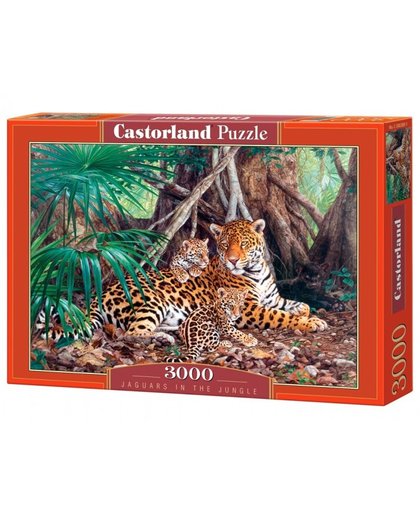 Castorland legpuzzel Jaguars in the Jungle 3000 stukjes