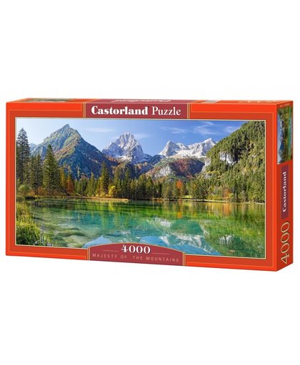 Castorland legpuzzel Majesty of the Mountains 4000 stukjes