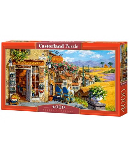 Castorland legpuzzel Colors of Tuscany 4000 stukjes