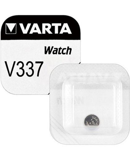 Varta V337 Zilveroxide 1.55V niet-oplaadbare batterij