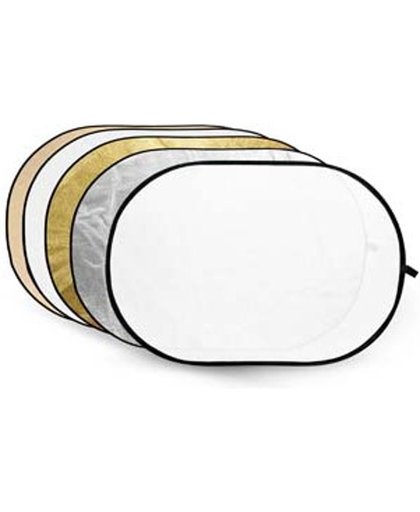 Godox reflectieschermen 5-in-1 Gold, Silver, Soft Gold, White, Translucent - 60x90cm