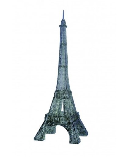 Crystal Puzzle 3D Eiffeltoren Zwart: 96 Delig