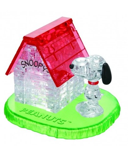 Crystal Puzzle 3D Snoopy en Zijn Huis: 50 Delig