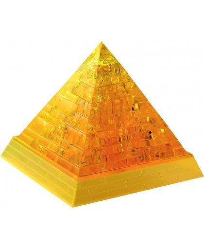 Crystal Puzzle 3D Piramide Goud: 38 Delig
