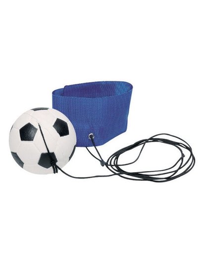 Toys Pure Voetbal Aan Armband: Blauw 6,3 cm