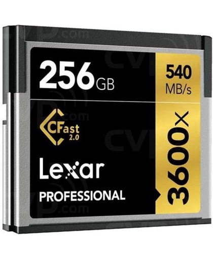 Lexar Professional CFast 2.0 kaart 256GB 3600x