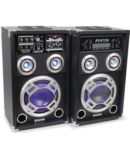 Fenton KA-06 - Actieve speakerset met USB en LED - 400W