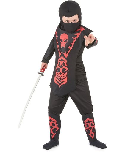Ninjavermomming voor jongens Feestoutfit - Verkleedkleding - 116/122
