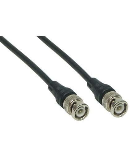 Alcasa BNC RG58 0.5m 0.5m BNC BNC Zwart coax-kabel