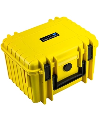 B&W International Type 2000 Outdoor Case incl. schuimstof - geel