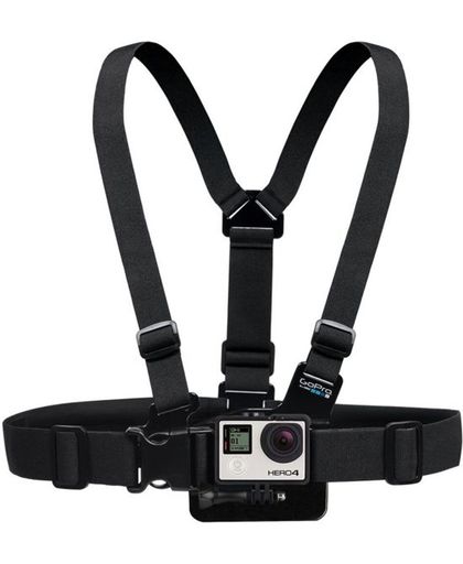 Chest Strap Harness Mount GoPro - Borstband Harnas voor GoPro en Action Extreme cams (GoPro Hero 1, 2, 3 en 4 / SJ4000 / Denver)