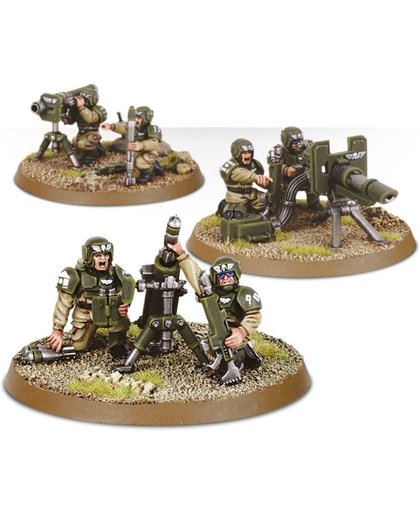 Imperial Guard Cadian 3 Heavy Weapon Squad